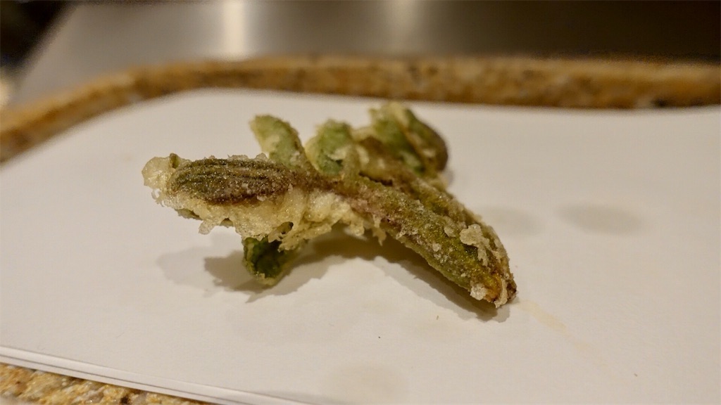 人形町 日本橋 蕎ノ字 クルミの新芽