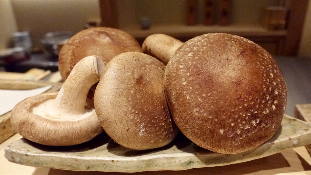 人形町 日本橋 蕎ノ字 玉取茸