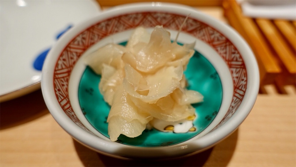 札幌 鮨 一幸 ガリ