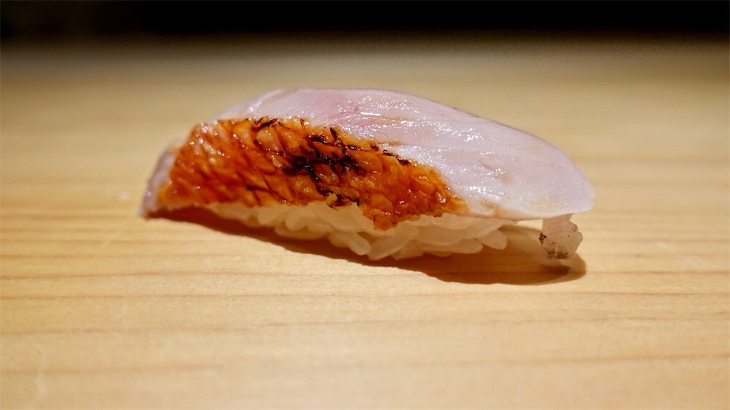 札幌 鮨 一幸 金目鯛