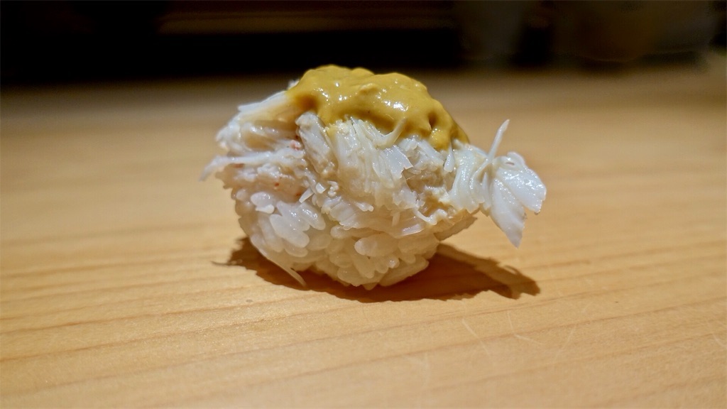 札幌 鮨 一幸 毛ガニ