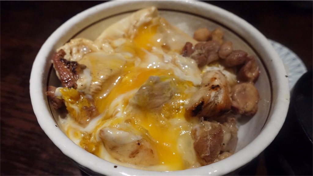 五反田 ぎたろう軍鶏 炭火焼鳥 たかはし 親子丼