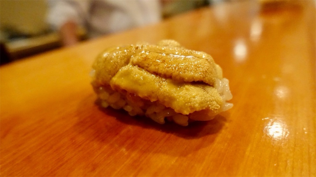 新橋 新ばし しみづ 雲丹