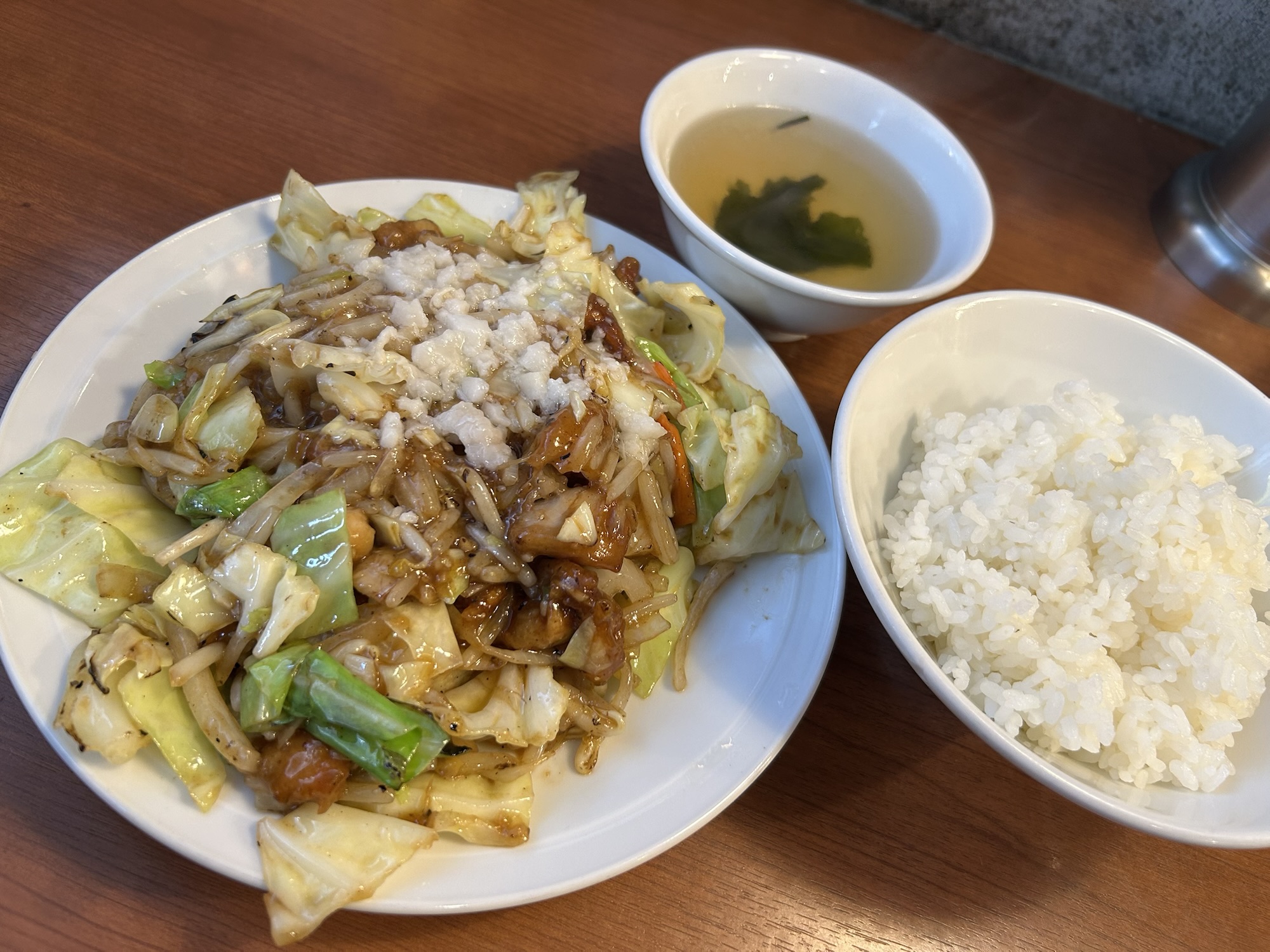 渋谷 肉野菜炒め ベジ郎 渋谷総本店 醤油定食
