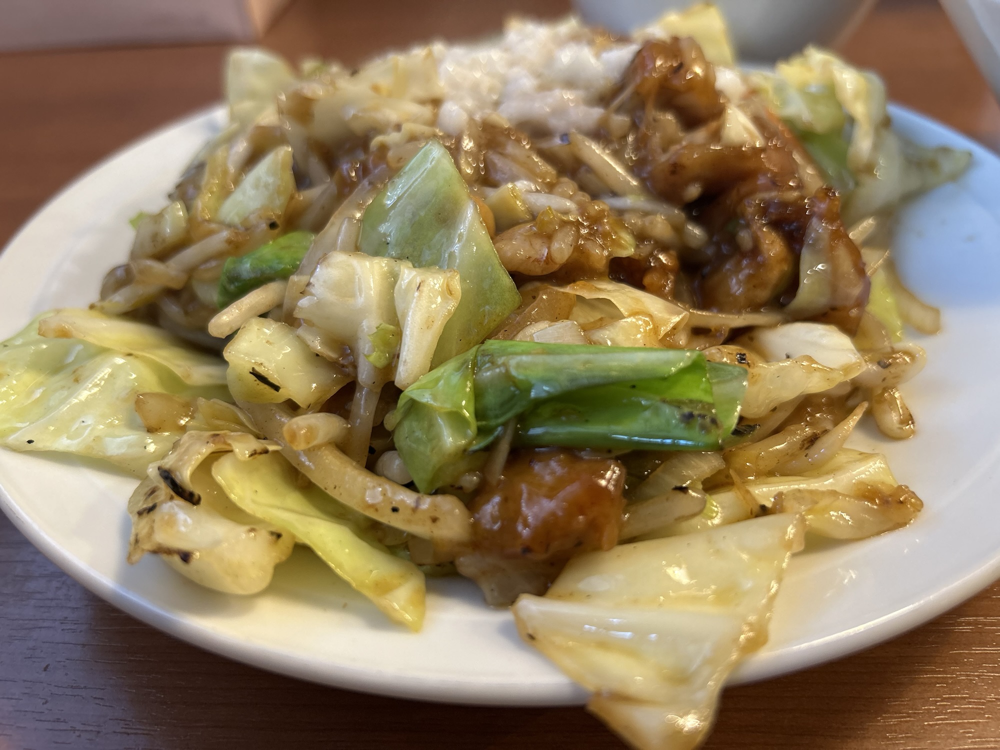 渋谷 肉野菜炒め ベジ郎 渋谷総本店 醤油定食