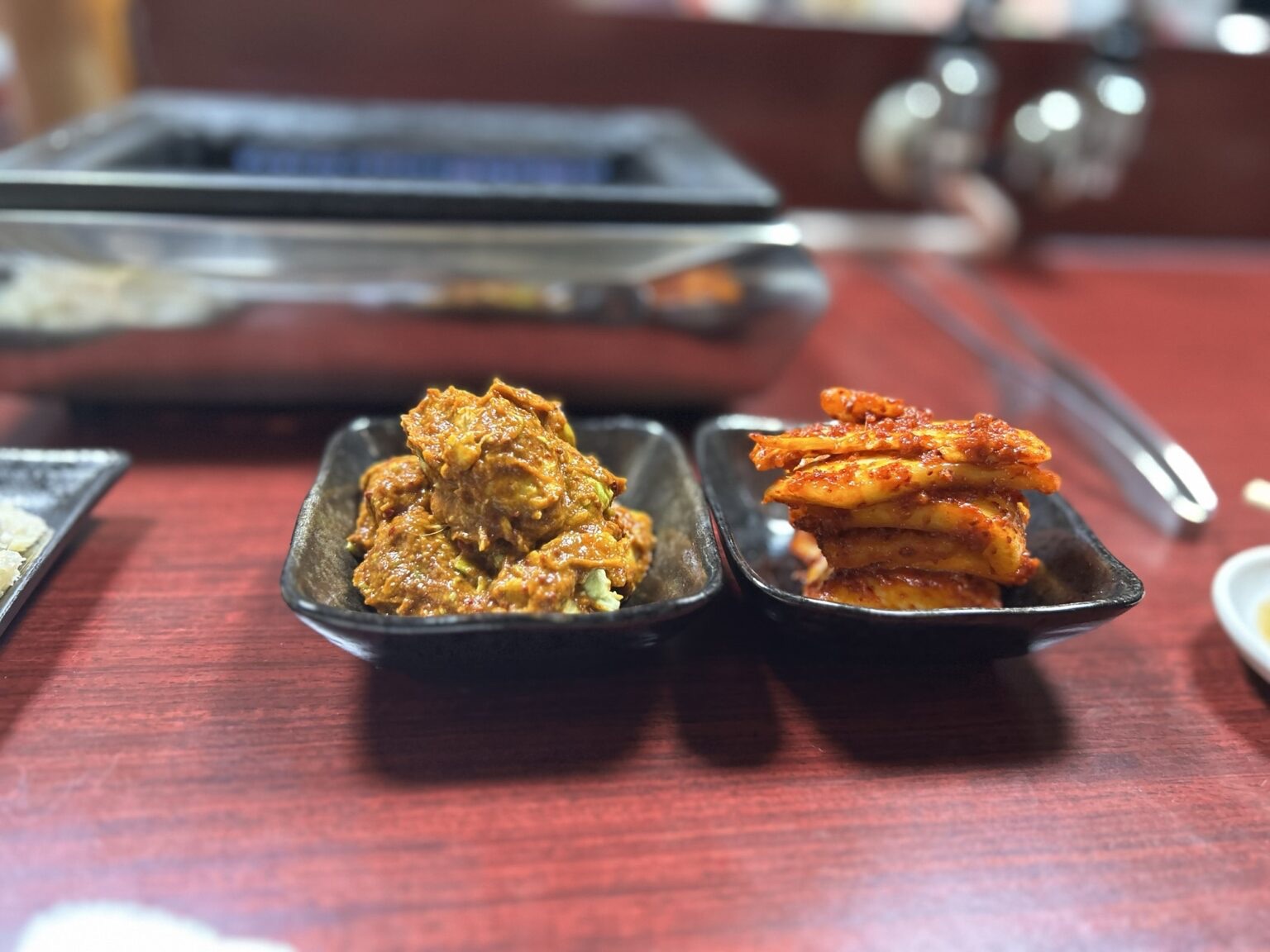 京成立石 焼肉 幸泉 キムチ