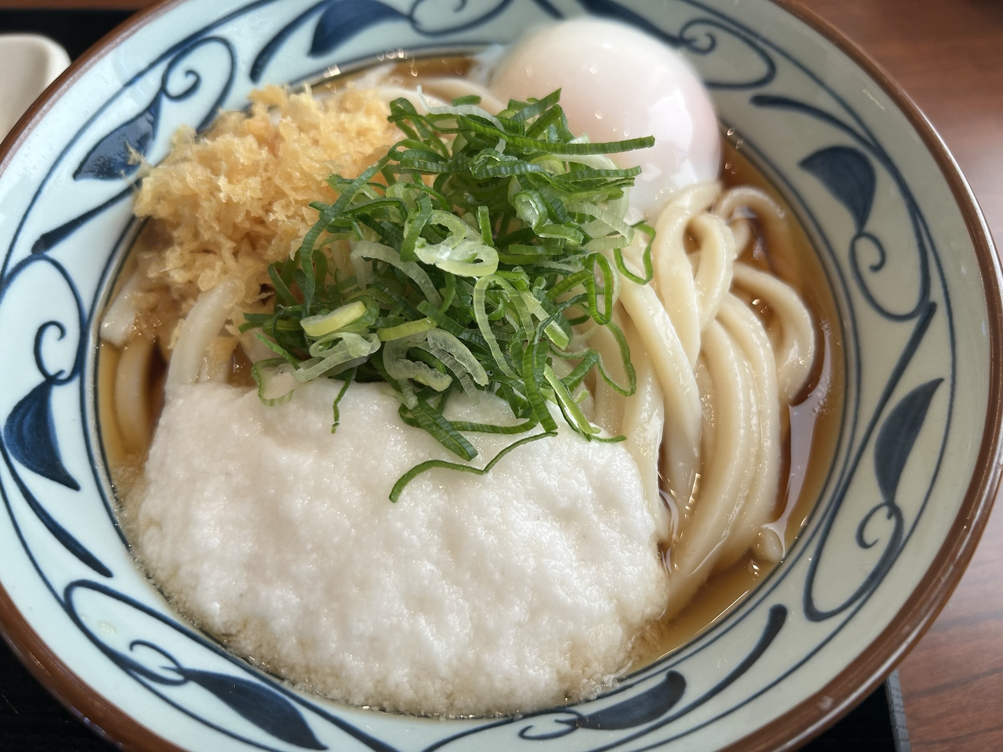 丸亀製麵 とろ玉うどん