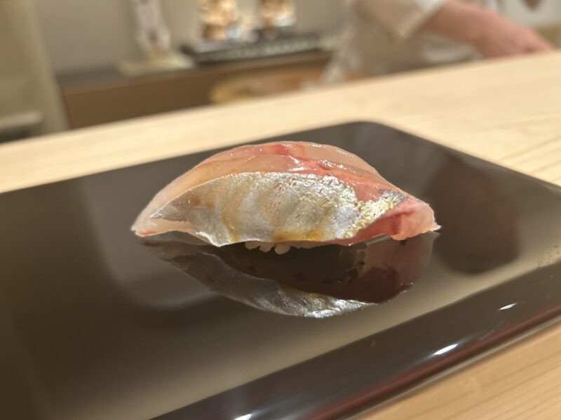 半蔵門 鮨 みずかみ 鯵