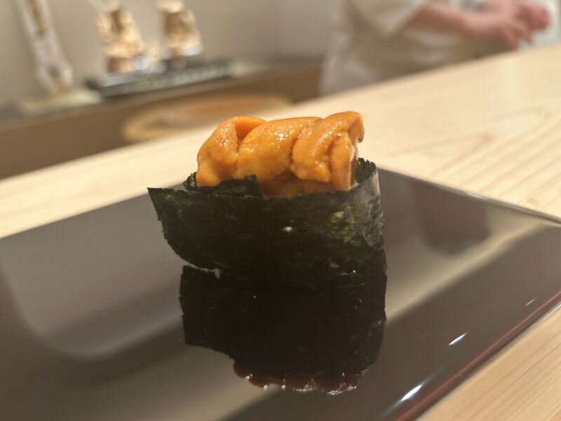 半蔵門 鮨 みずかみ 雲丹