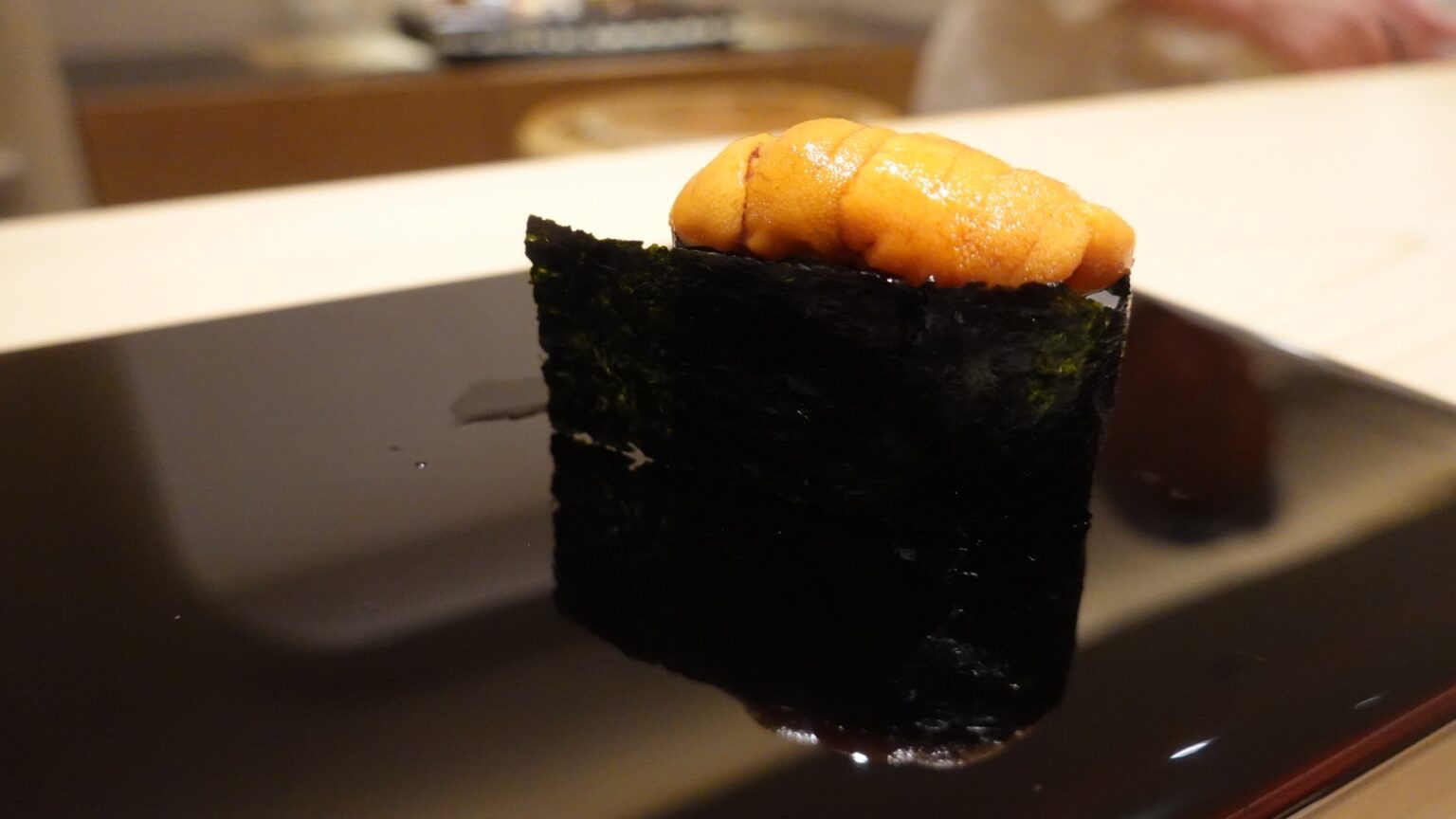 半蔵門 鮨 みずかみ 雲丹