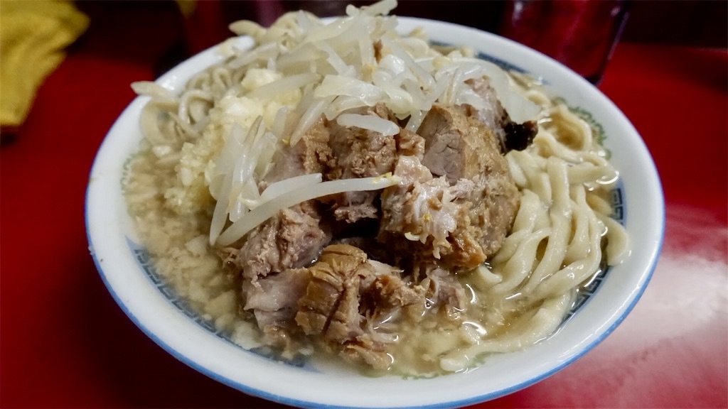 ラーメン二郎 目黒店 ラーメン