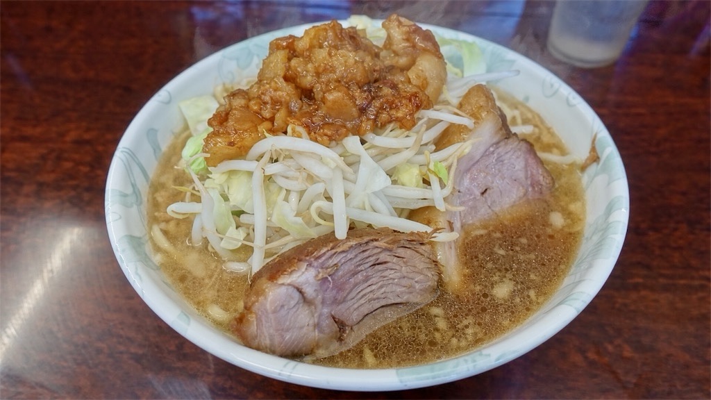 ラーメン二郎 めじろ台店 ラーメン