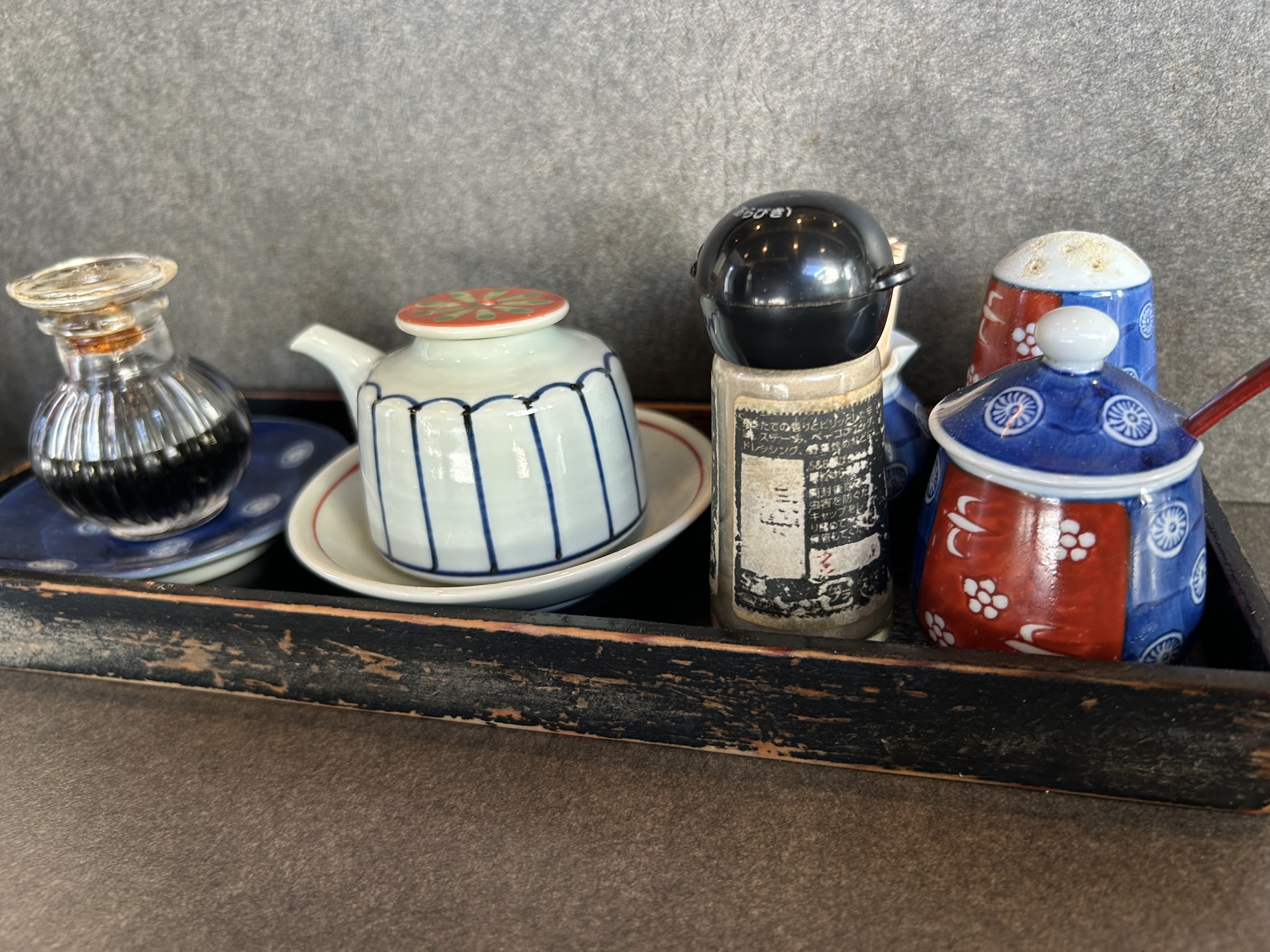 仙川 支那そば めでた屋 調味料