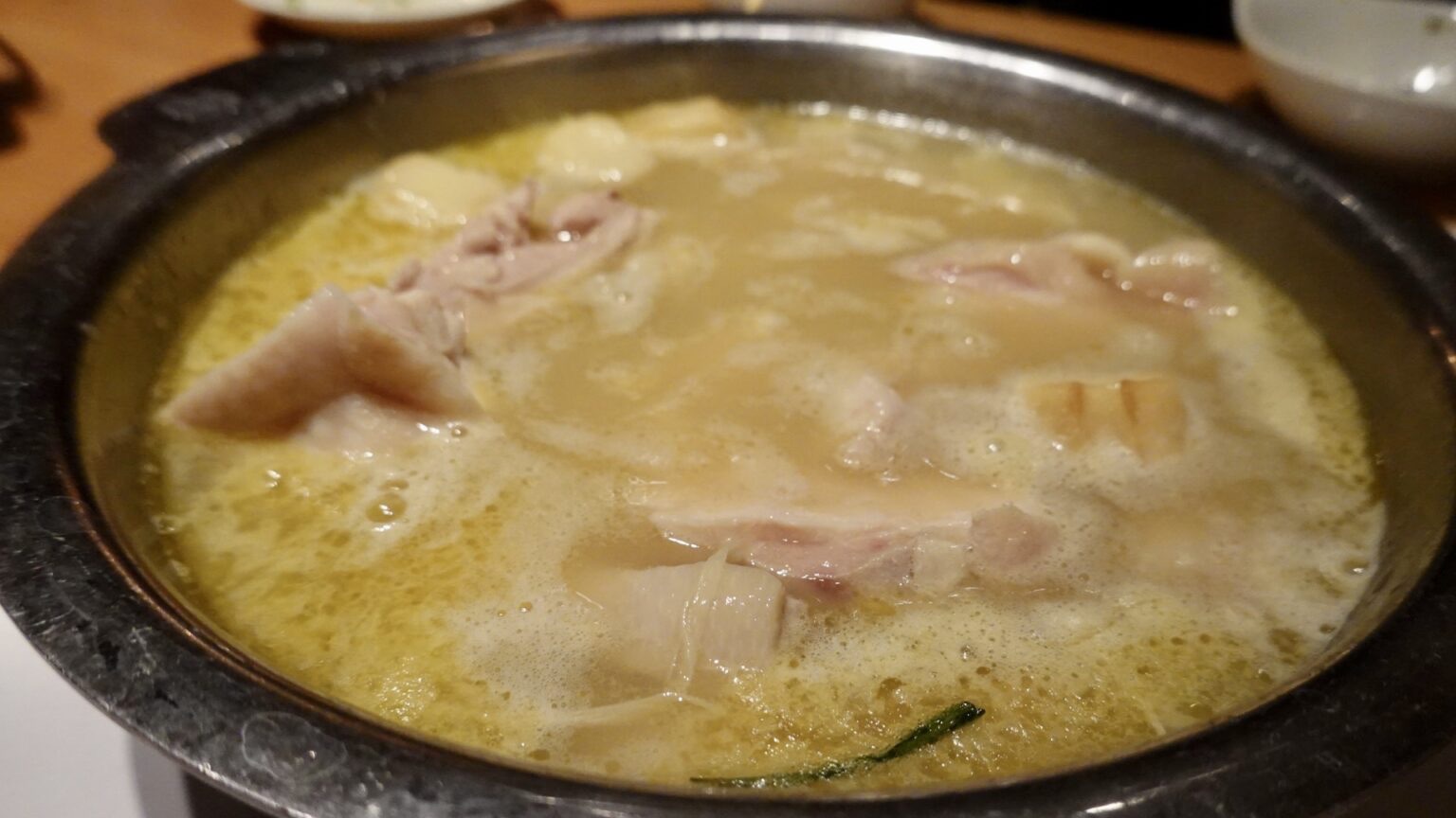 三田 水炊き 鼓次郎 鍋料理