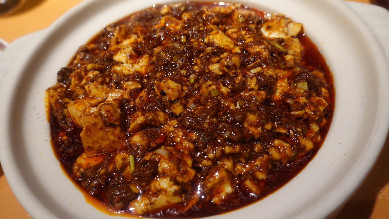 銀座 桃花源 麻婆豆腐