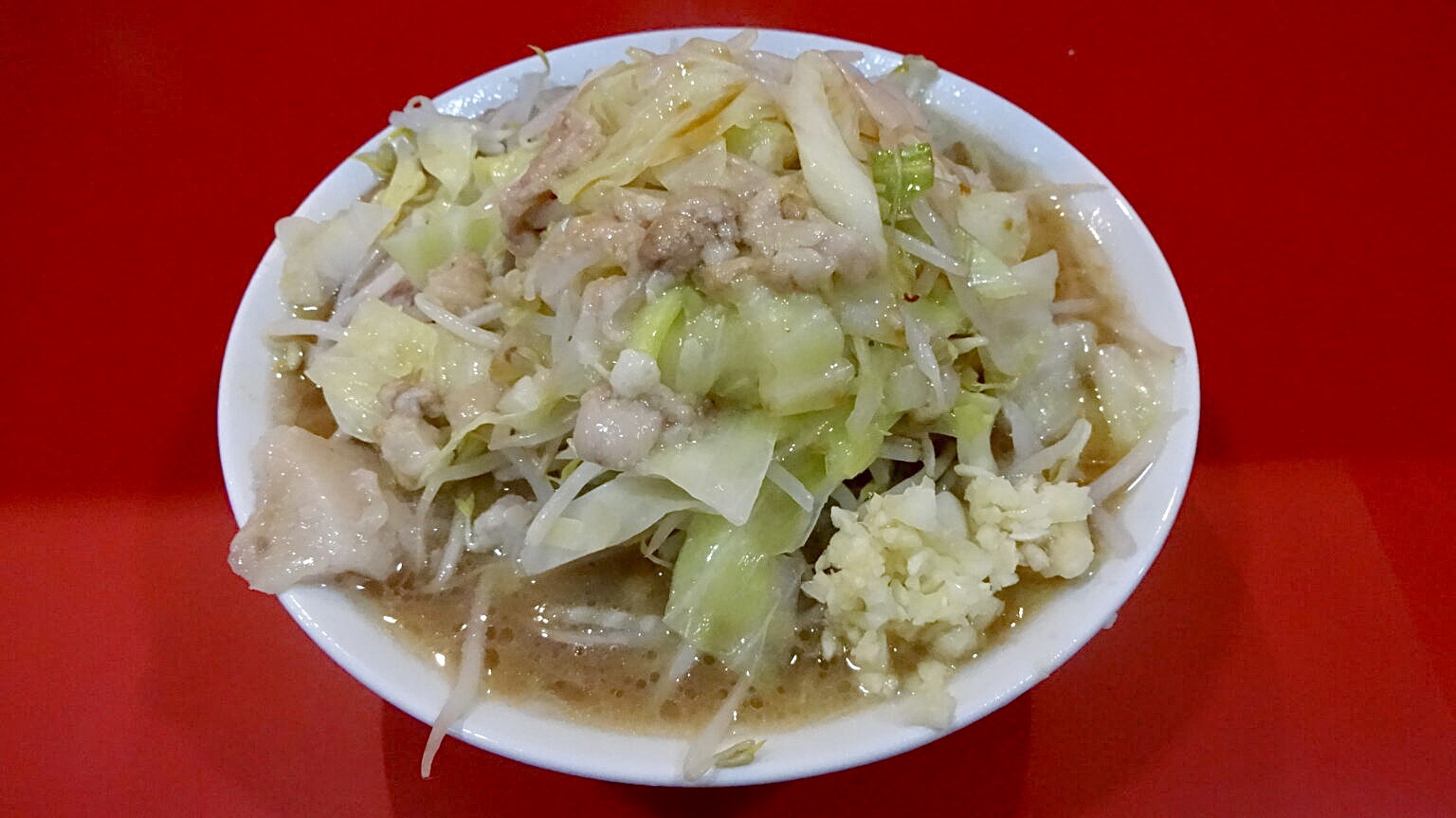 札幌 ラーメン二郎 札幌店 小ラーメン