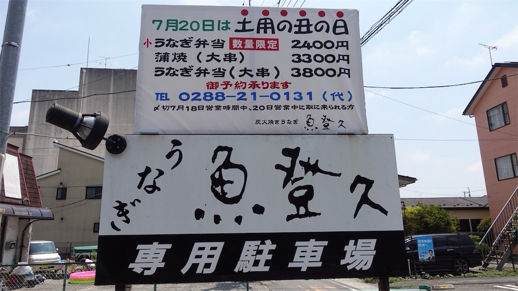 日光今市 魚登久 外観