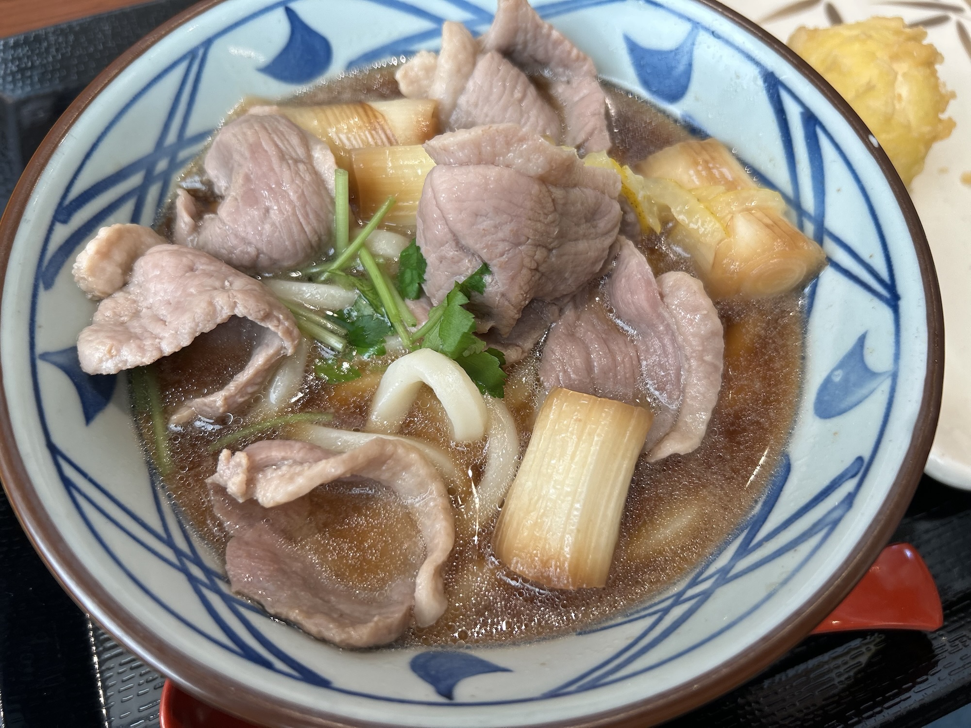 丸亀製麵 鴨ねぎうどん