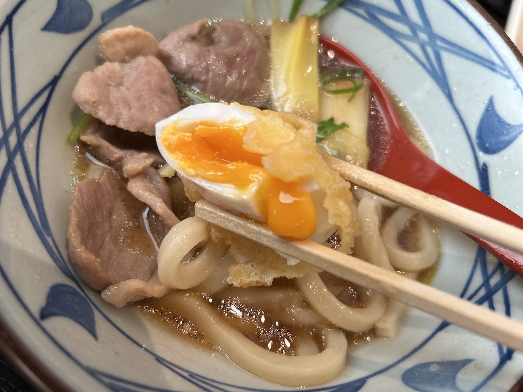 丸亀製麵 半熟たまご天