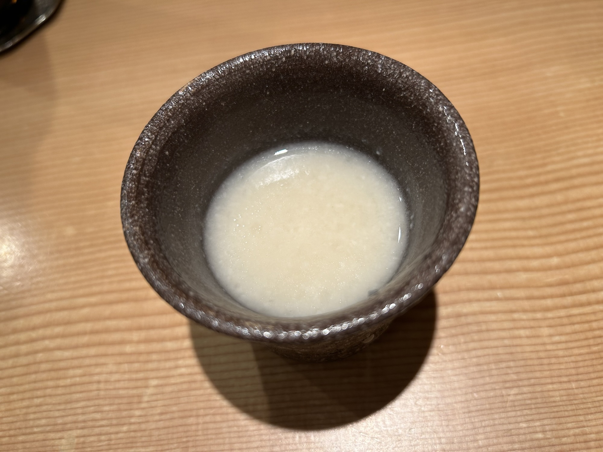 東麻布 天本 黒龍の酒粕スープ