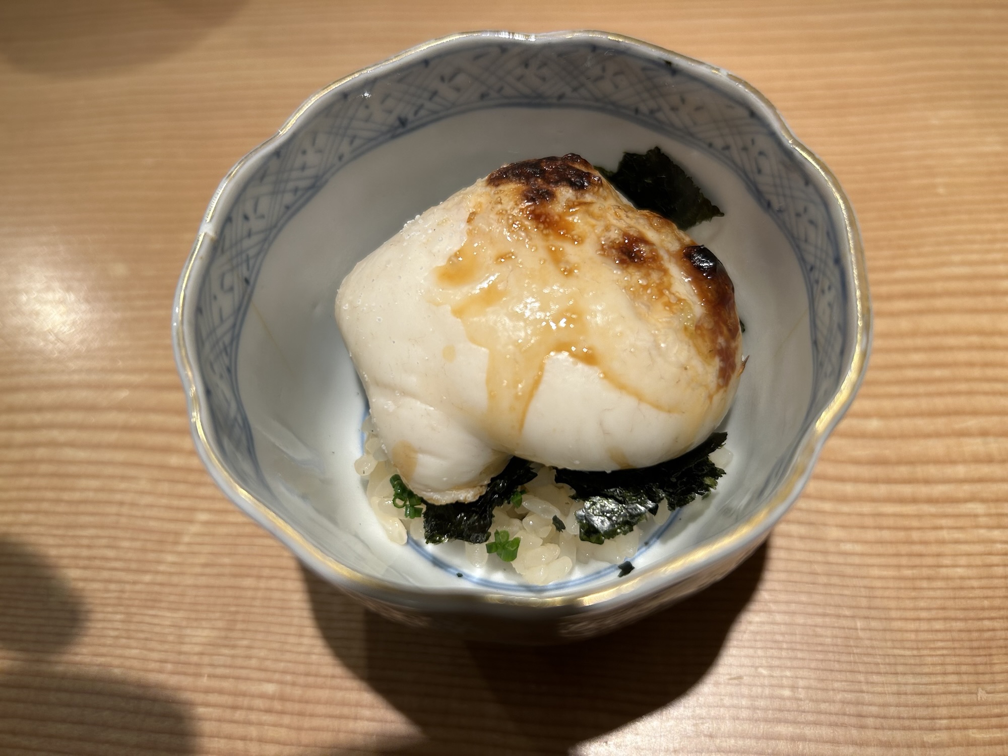 東麻布 天本 トラフグの白子丼