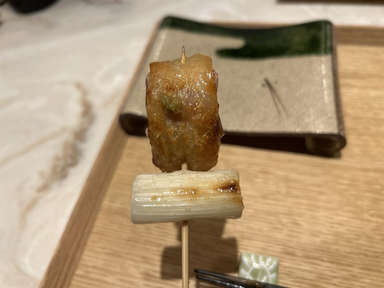 湯島 焼鳥 にしき ネギマ