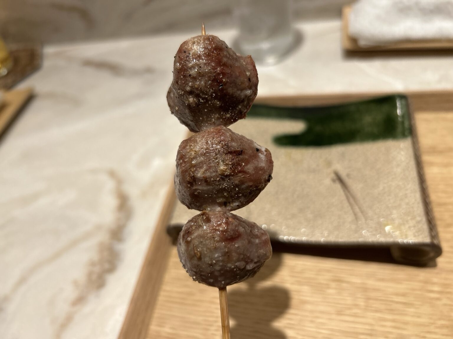 湯島 焼鳥 にしき 砂肝