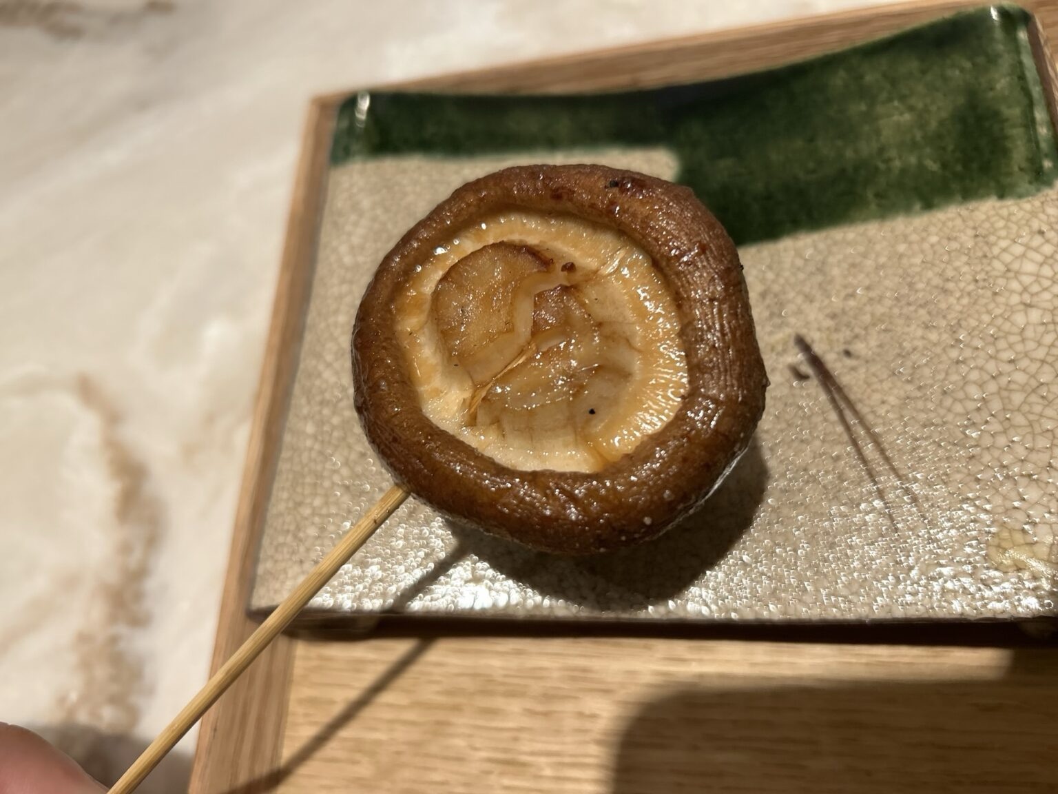 湯島 焼鳥 にしき 椎茸