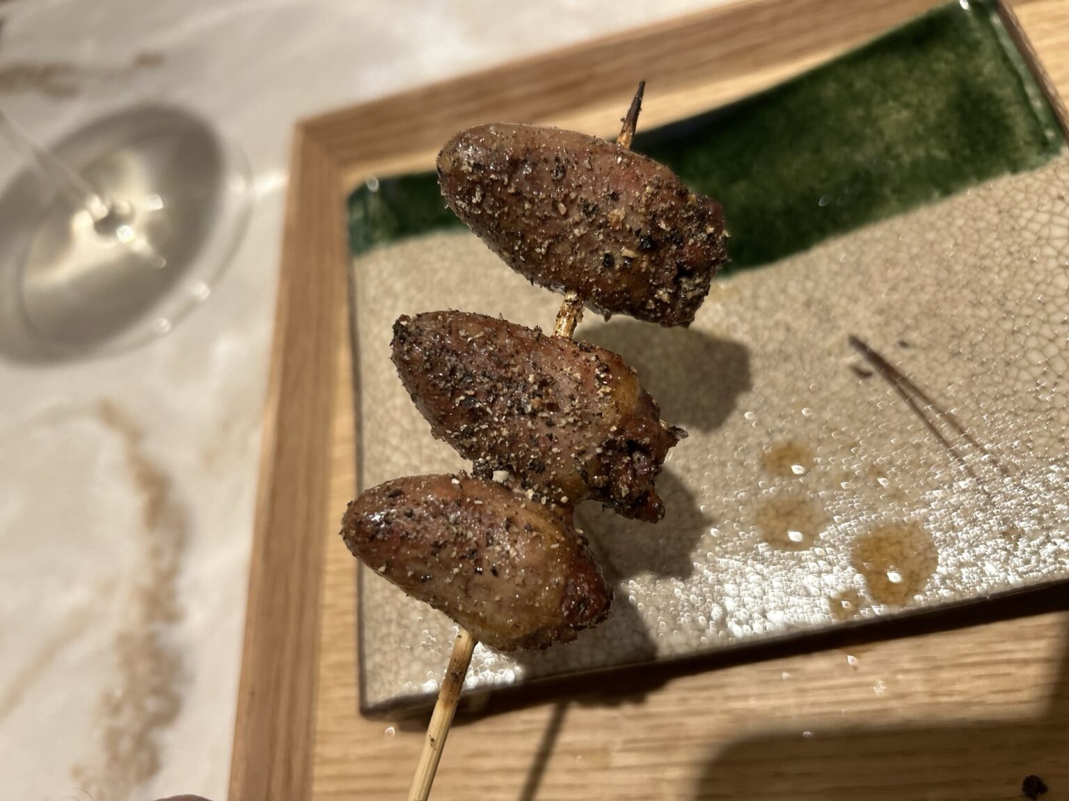 湯島 焼鳥 にしき ハツ