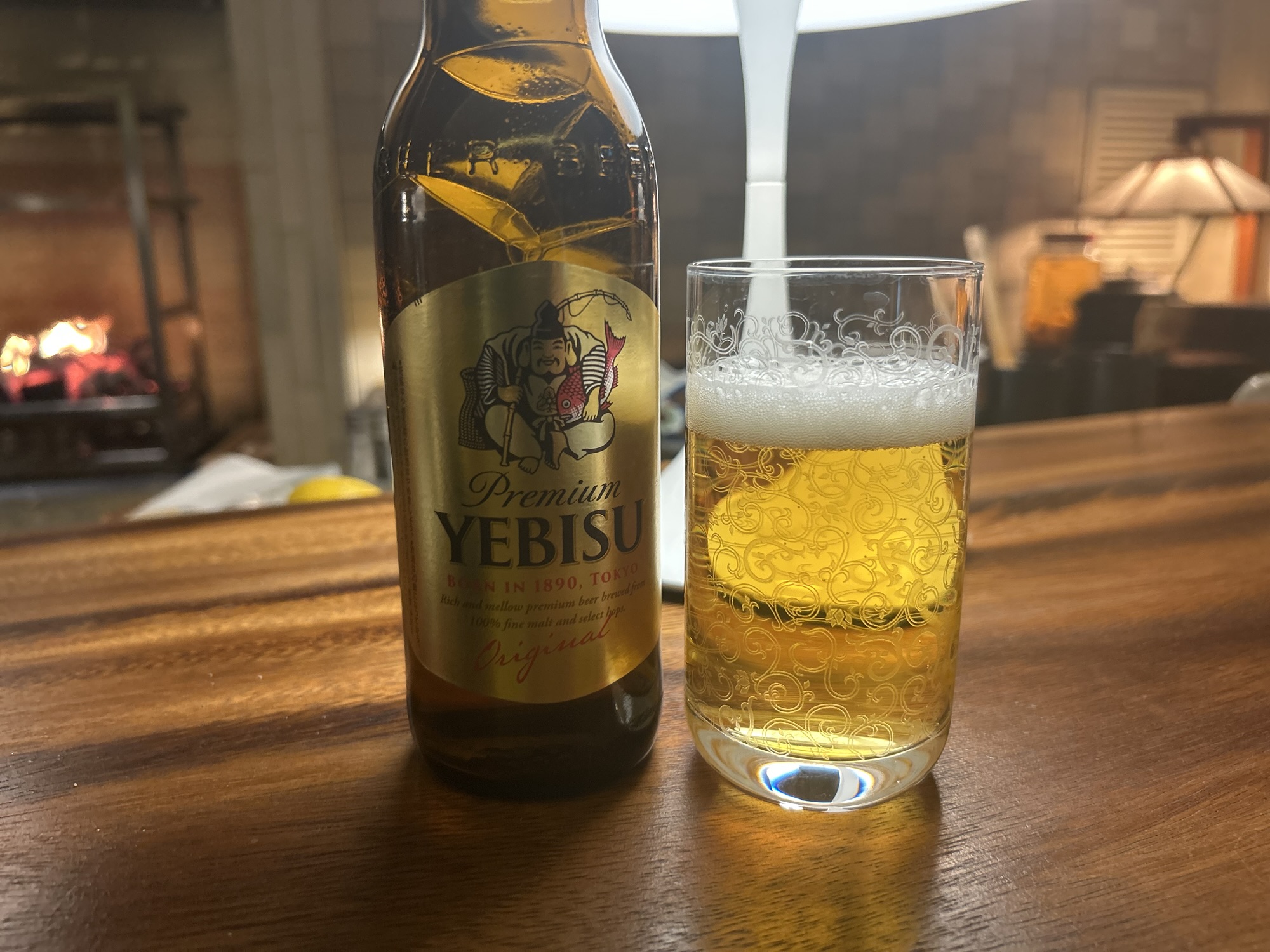 神楽坂 やきとり松明 TAIMATSU エビスビール