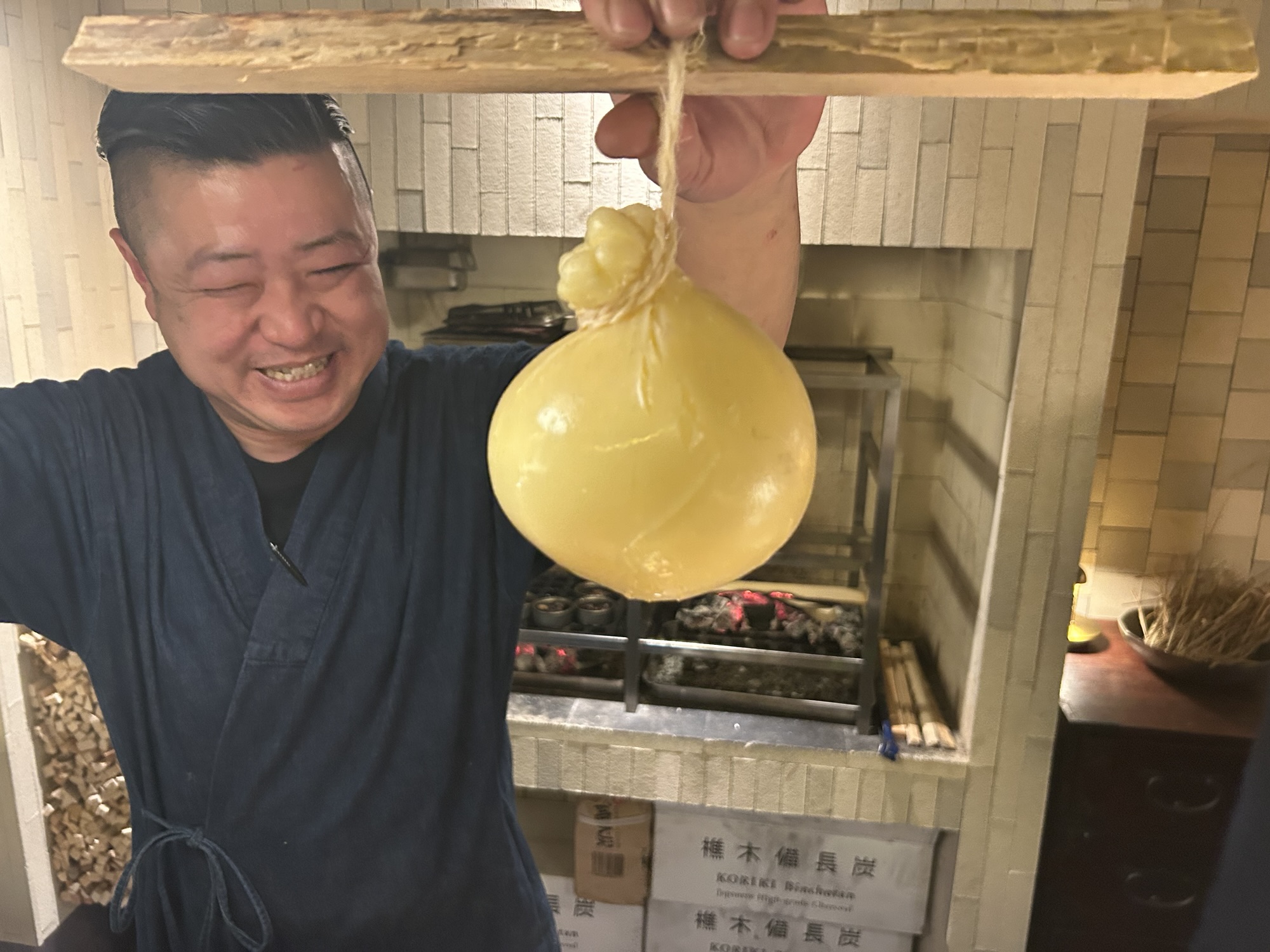 神楽坂 やきとり松明 TAIMATSU カチュカバロチーズ