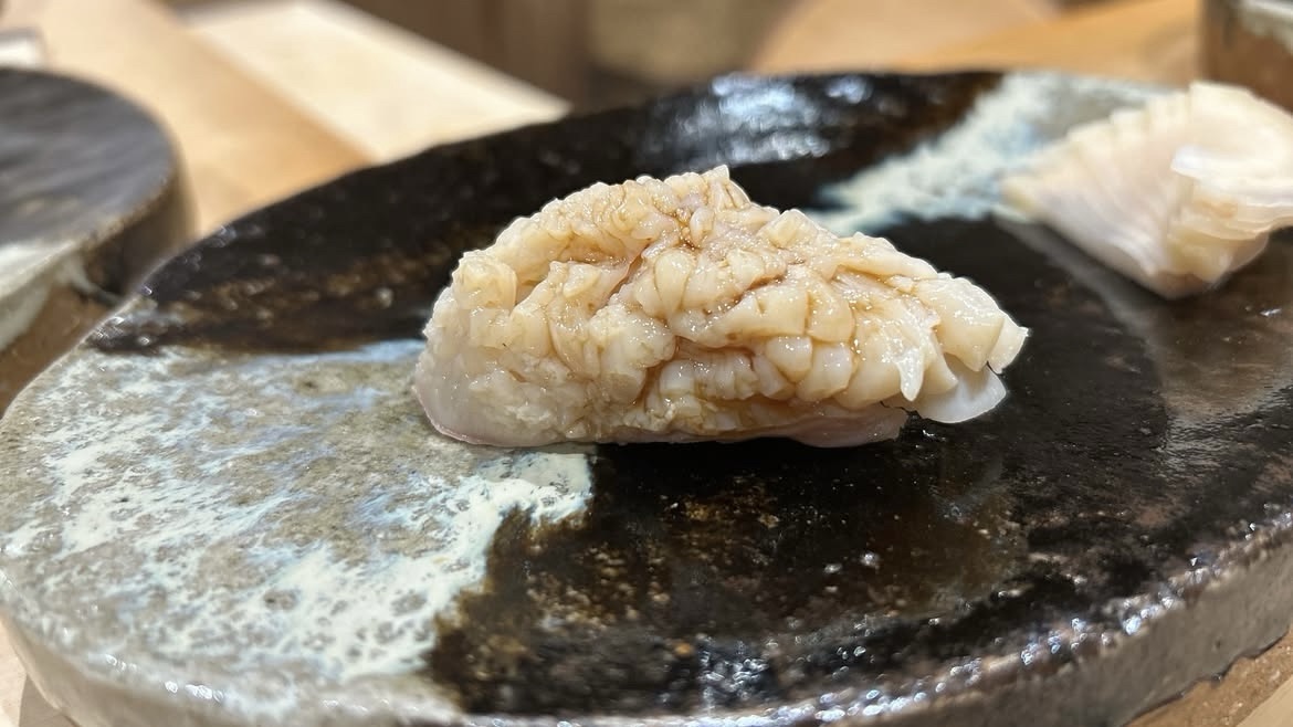 新富町 鮨 美幸 北寄貝