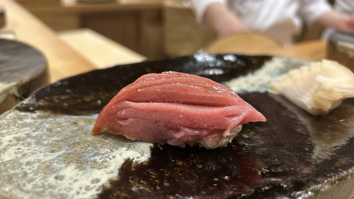 新富町 鮨 美幸 中トロ