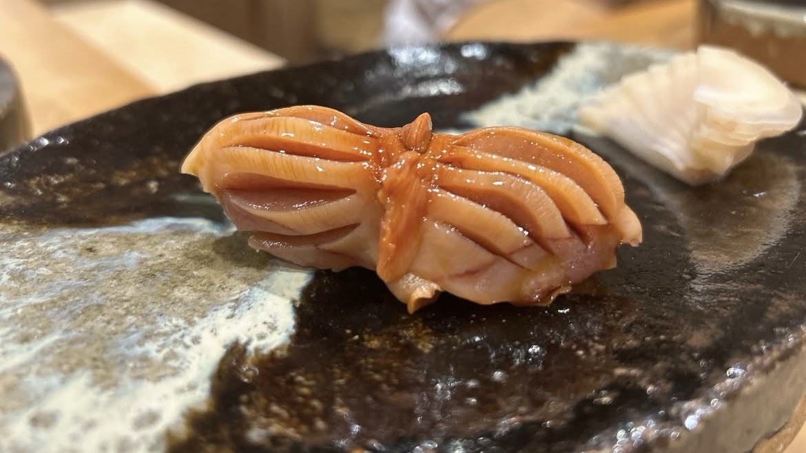 新富町 鮨 美幸 赤貝