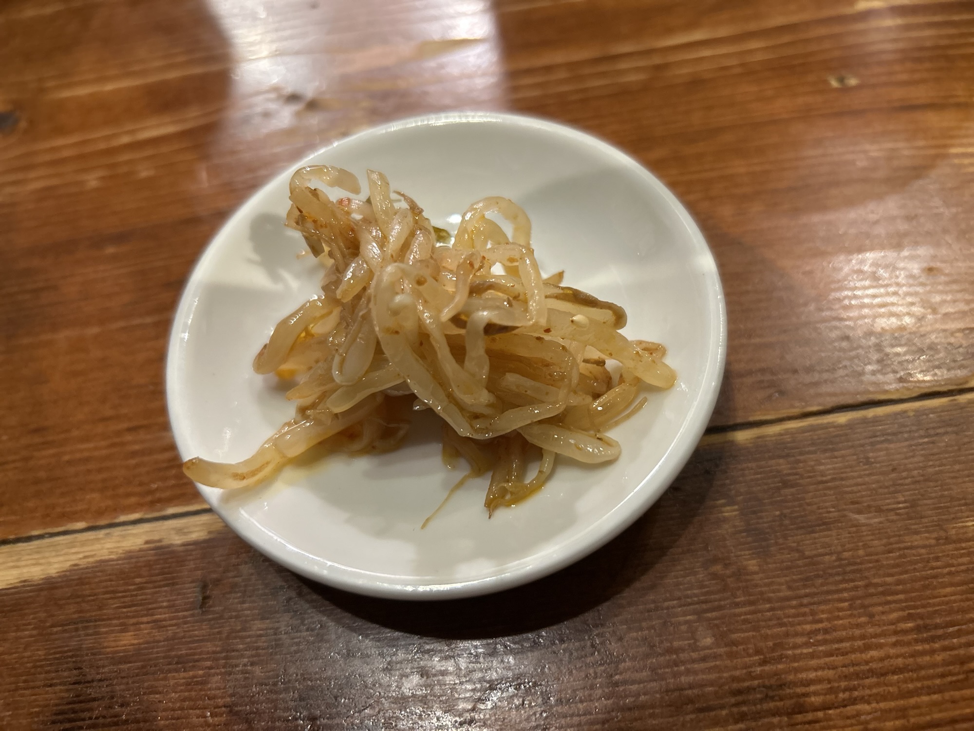 麻布十番 元祖久留米らーめん 福ヤ 辛モヤシ