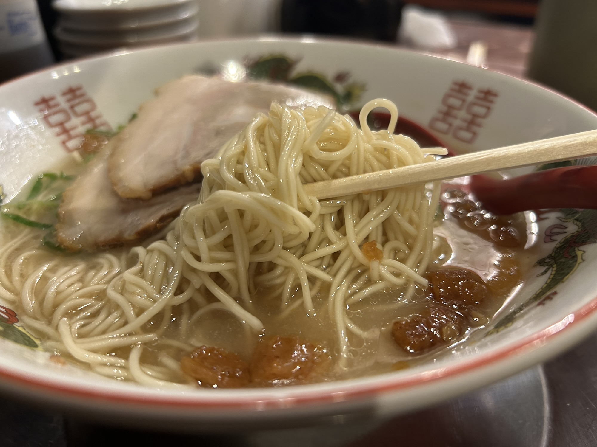 麻布十番 元祖久留米らーめん 福ヤ とんこつ久留米ラーメン