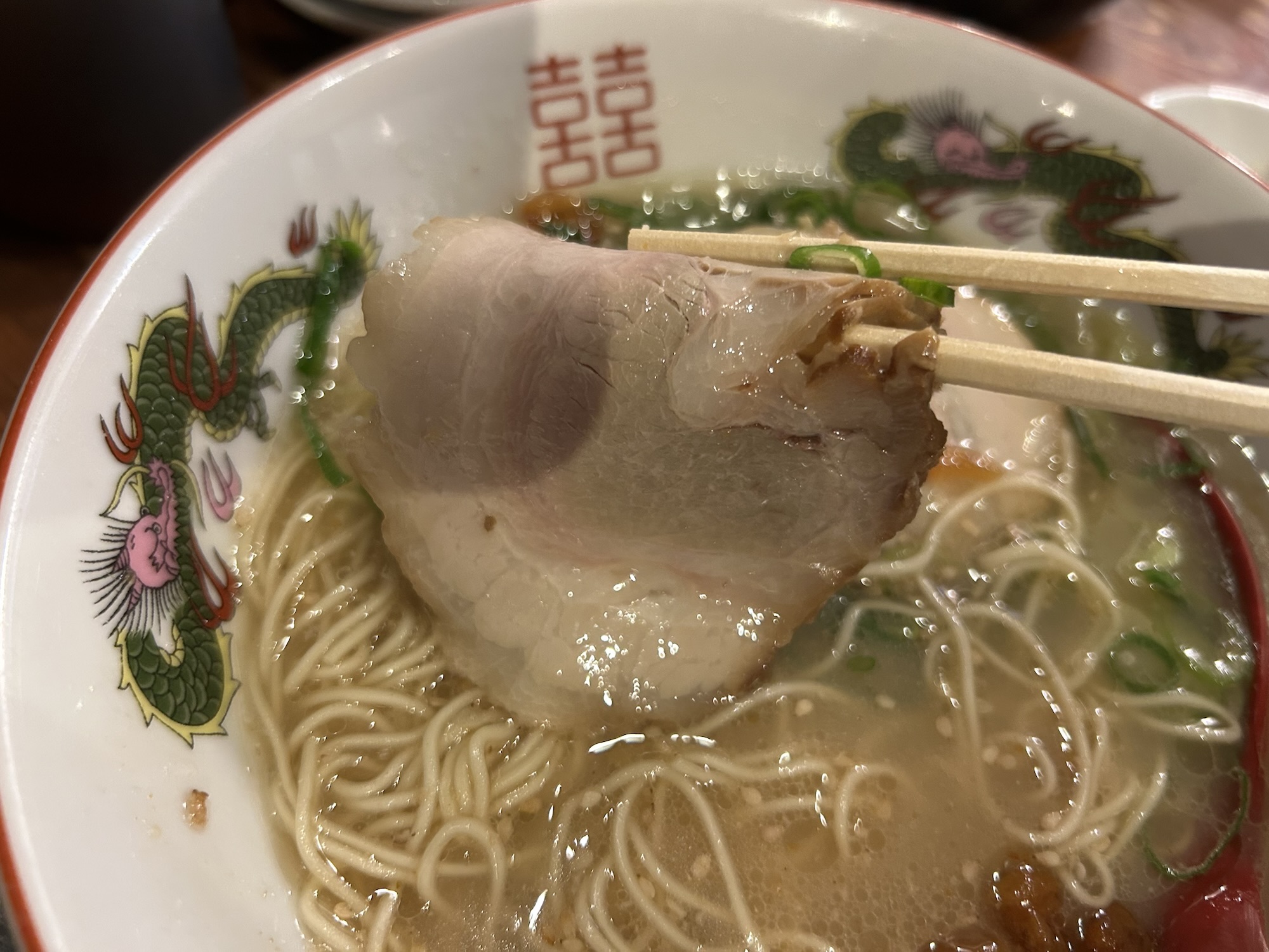 麻布十番 元祖久留米らーめん 福ヤ とんこつ久留米ラーメン