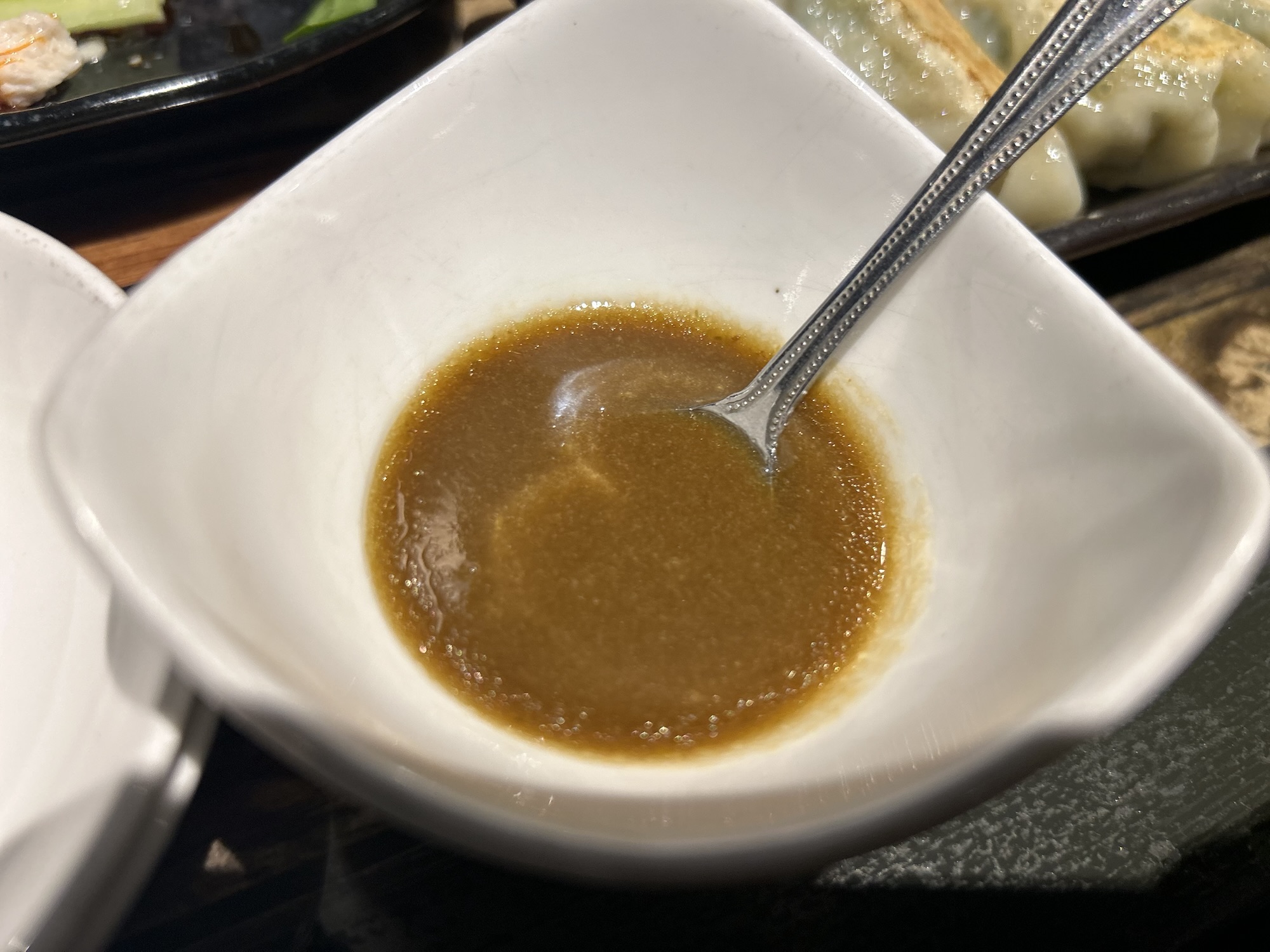 道玄坂 中華バル 池湖 柚子胡椒のタレ