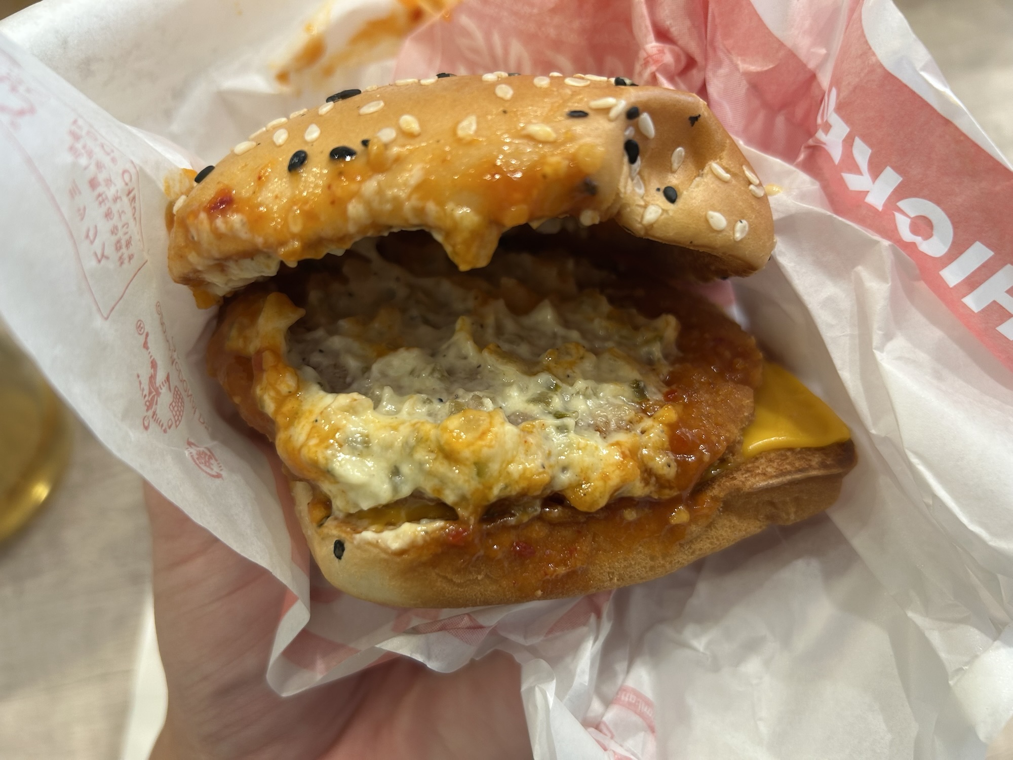 マクドナルド ホットチリ&タルタルチキン