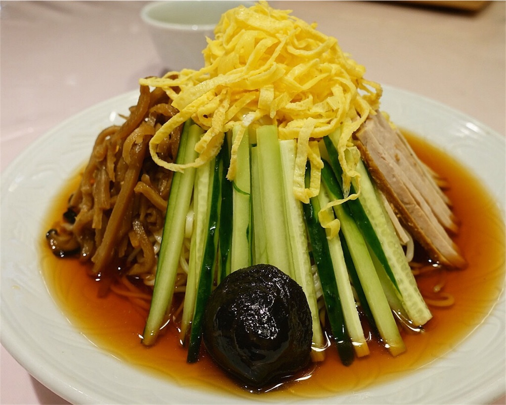 神保町 揚子江菜館 冷やし中華