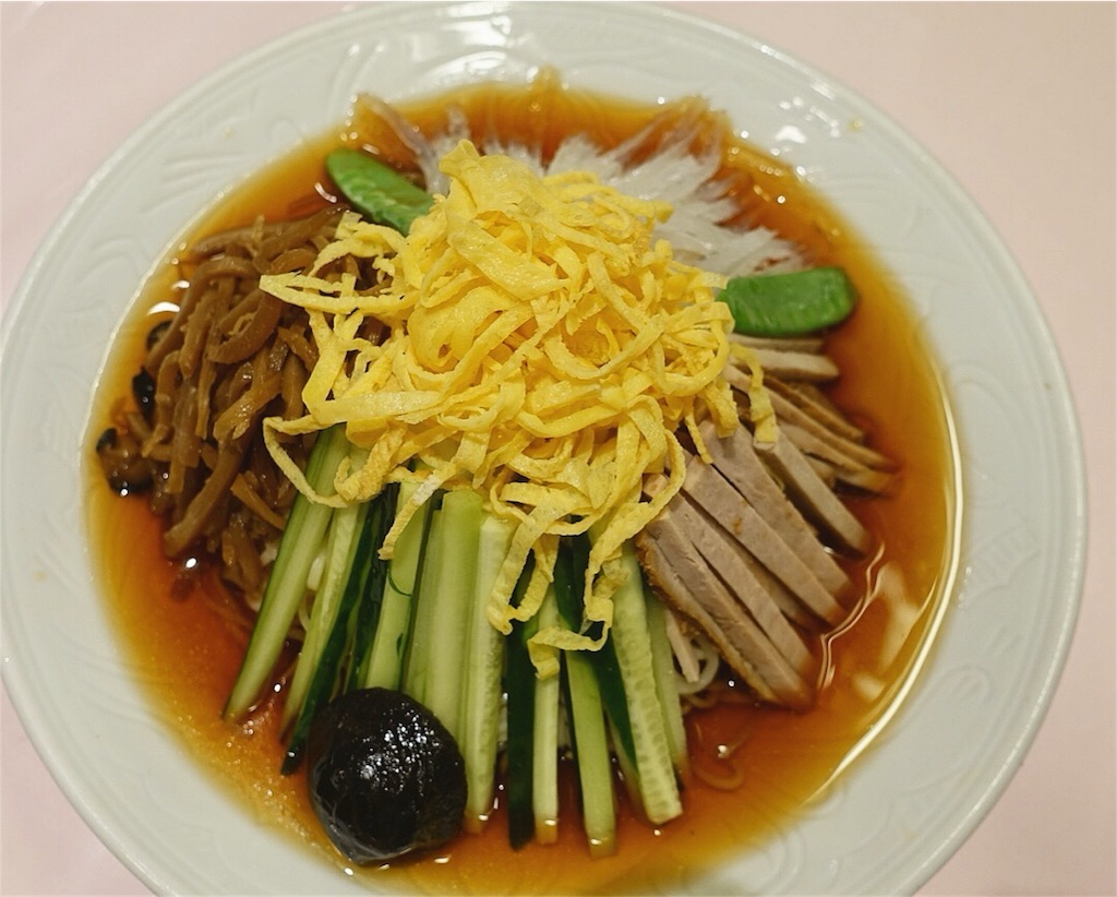 神保町 揚子江菜館 冷やし中華