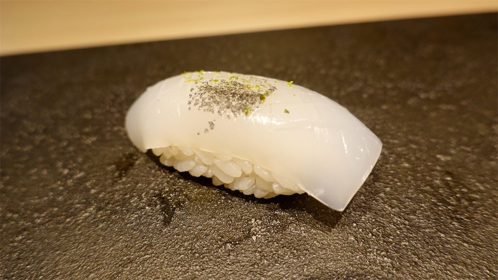 銀座 一㐂 白烏賊