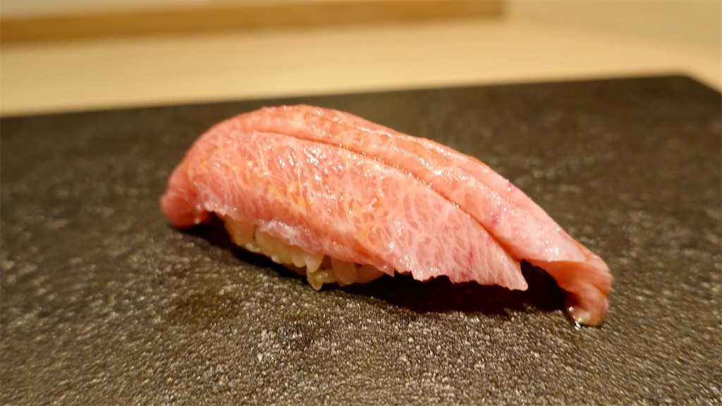 銀座 一㐂 大トロ