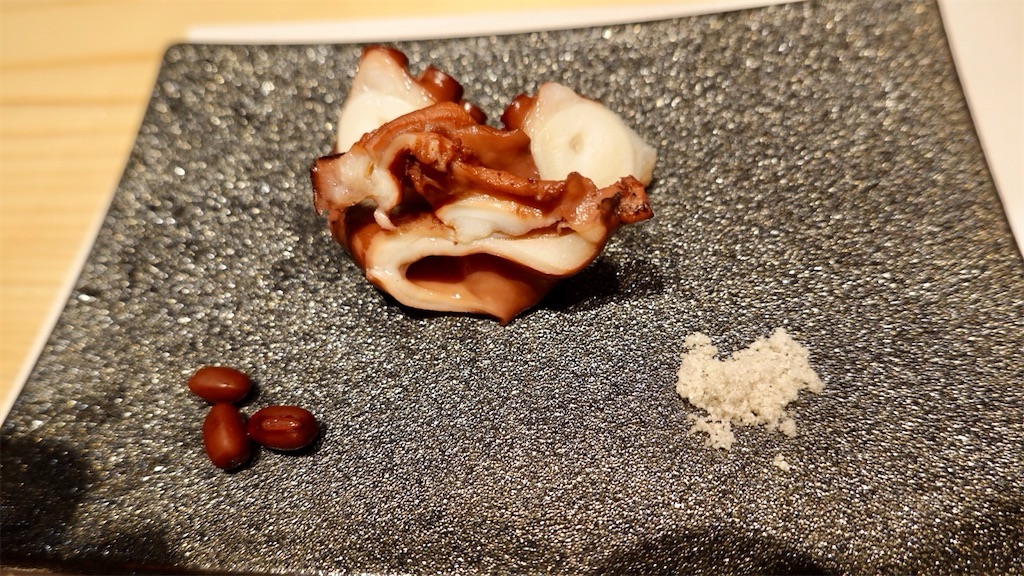 銀座 一㐂 蛸の小豆煮