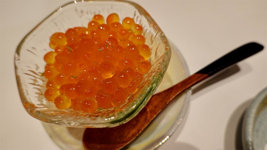 銀座 一㐂 イクラ