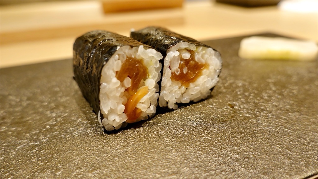 銀座 一㐂 干瓢巻き