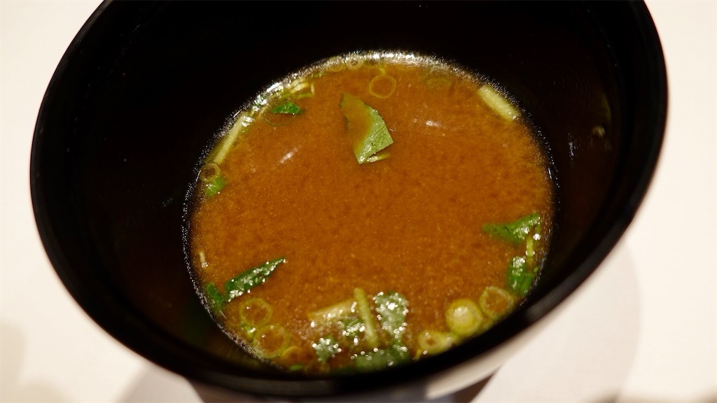 銀座 一㐂 赤だし