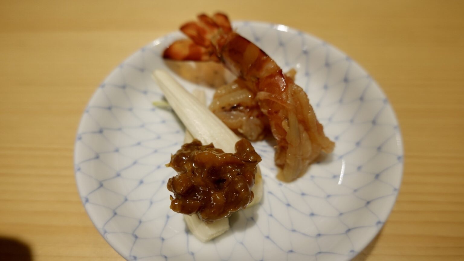 溜池山王 鮨 こまり 酔っ払い海老