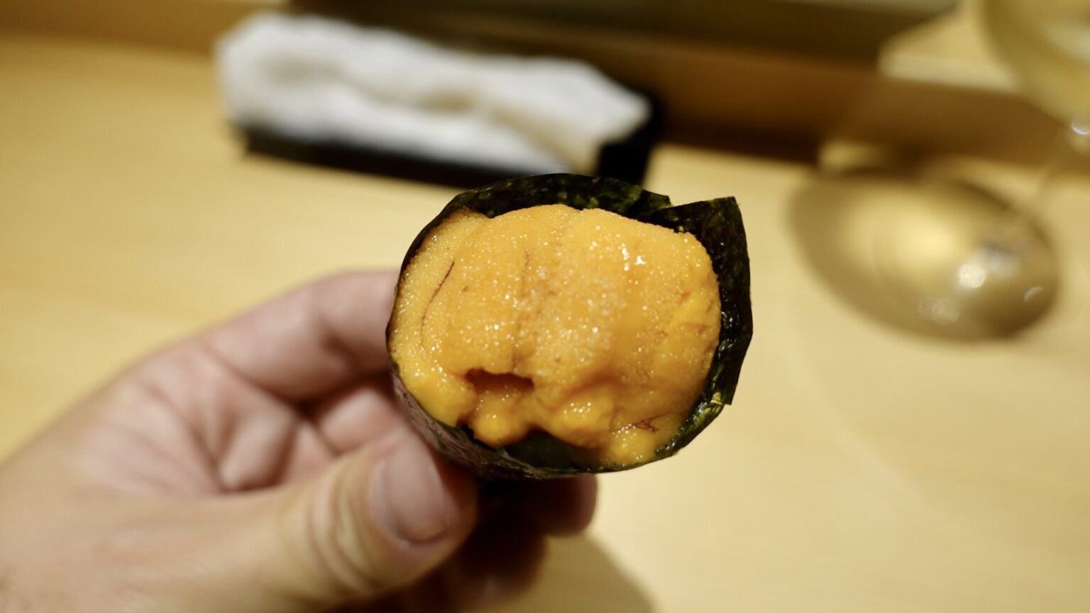 溜池山王 鮨 こまり 雲丹