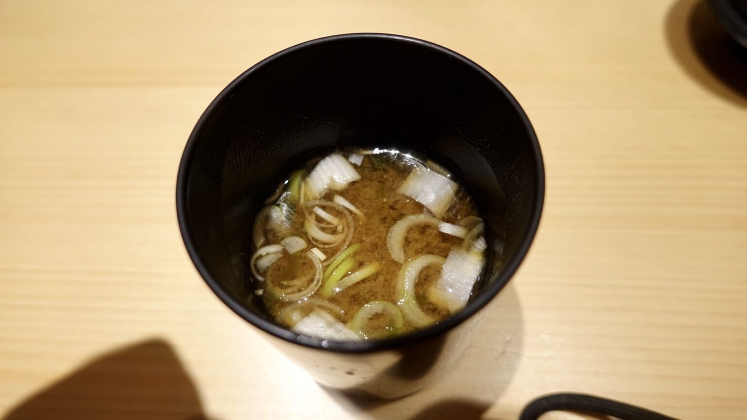 溜池山王 鮨 こまり 味噌汁